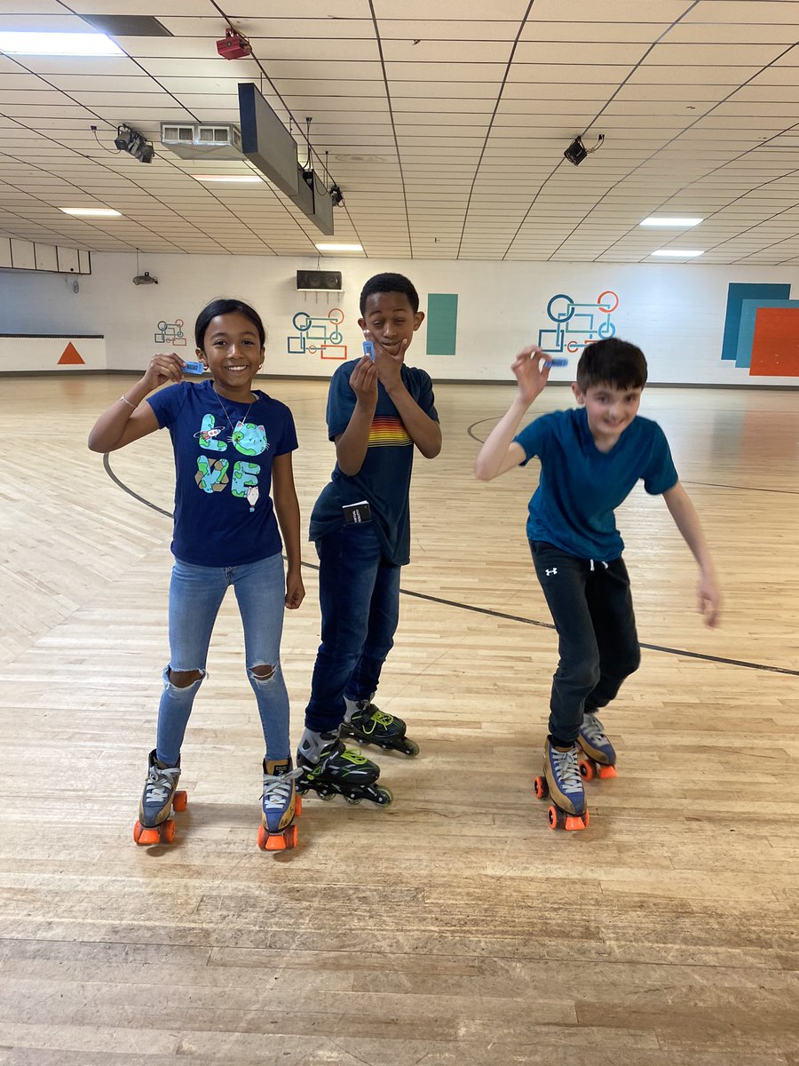 5th grade skate party was a success!!!