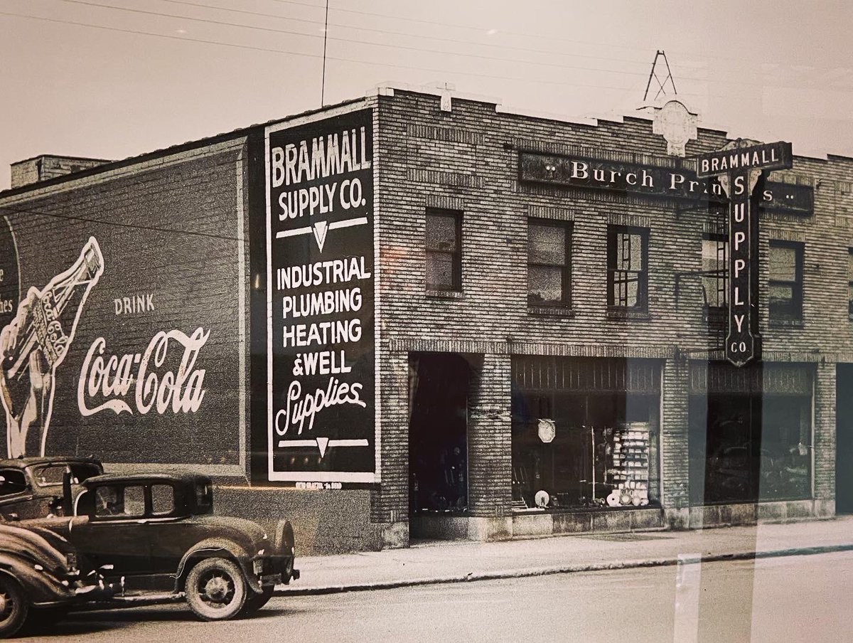 I love a good #ghostsign. This one was discovered in a recently rehabbed apartment in the #bentonharbor #artsdistrict. #adaptivereuse #historicpreservation