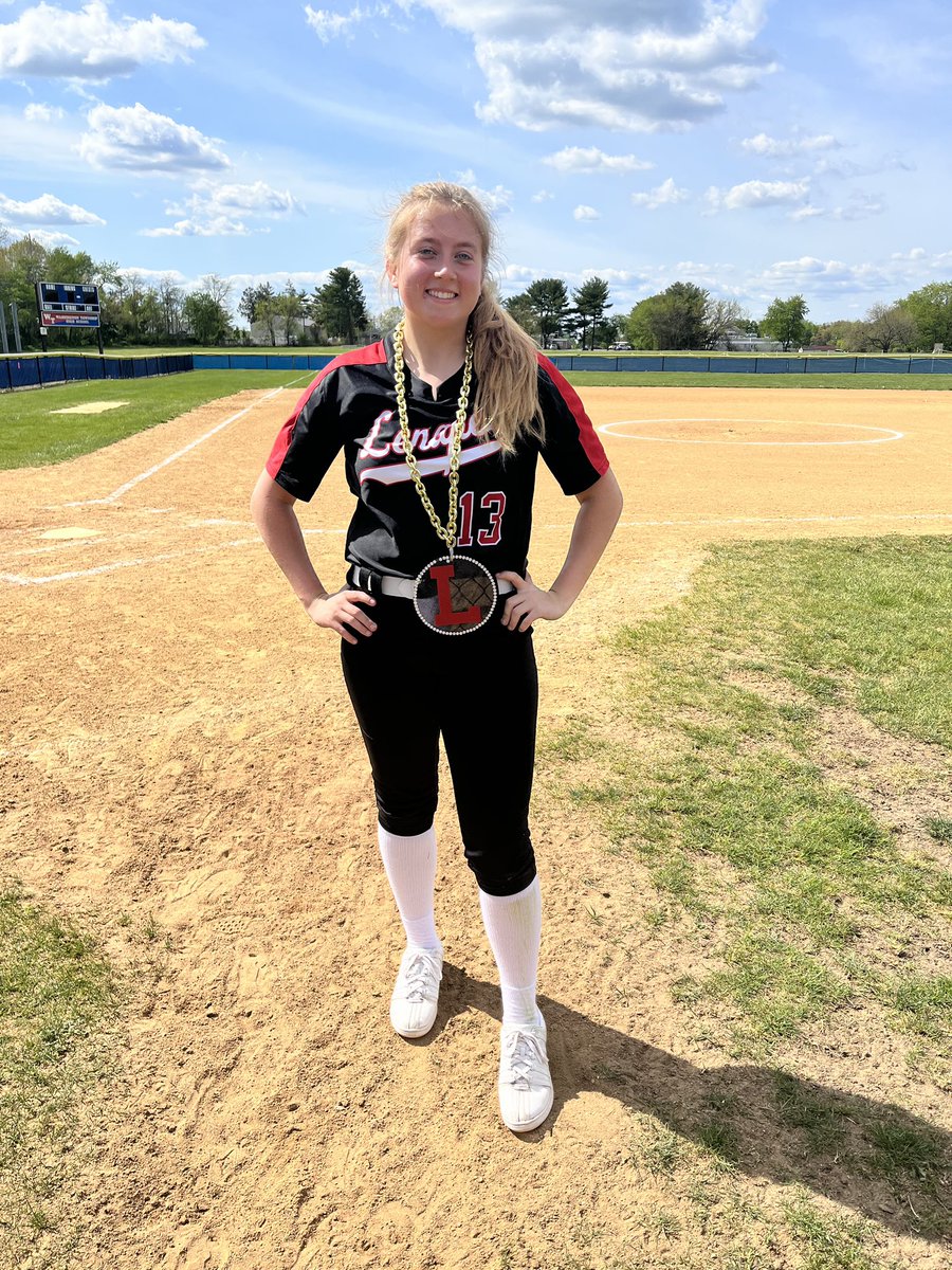 LenapeSoftball's tweet photo. We stay hot with another win against Washington Twp 4-1, moving us to 12-2!! Great day for Sienna Fedoruk with a stellar performance in left to pin down their offense. Next game is Monday, 5/9 AWAY at Eastern @ 3:45PM. #rolltribe #lenapesoftball @SiennaFedoruk @LenapeAthletics https://t.co/g43eAp7mk3
