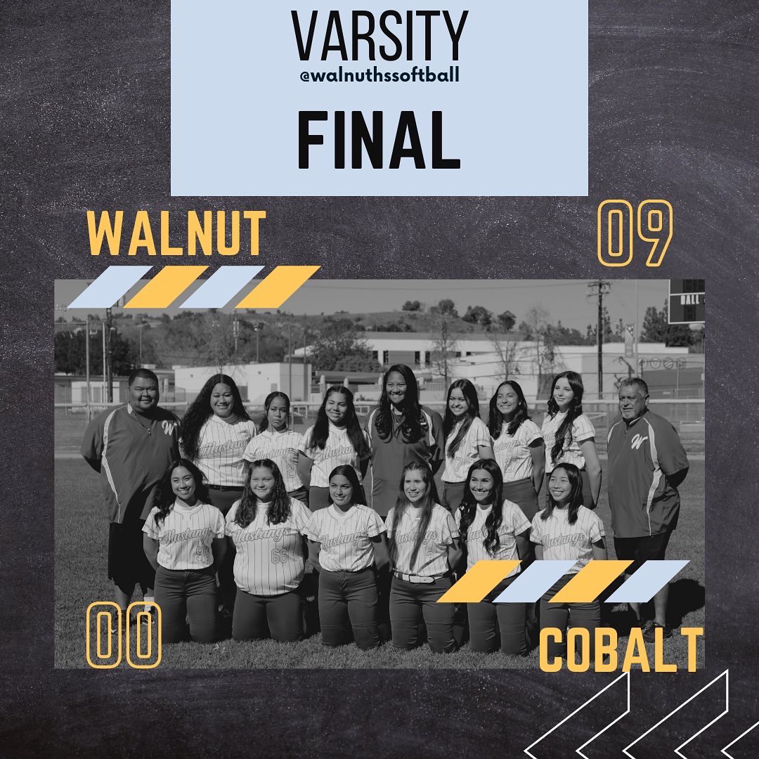 Walnut High School Softball tweet media