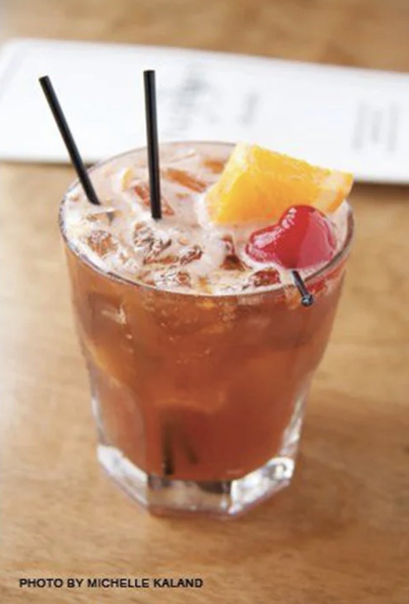 nicklombo's tweet photo. @chelseywisco @AlchemyMadison has their “Alchemy Brandy Old-Fashioned.” House-made cherry brandy with ginger beer 👌 https://t.co/tQNQREWd8O