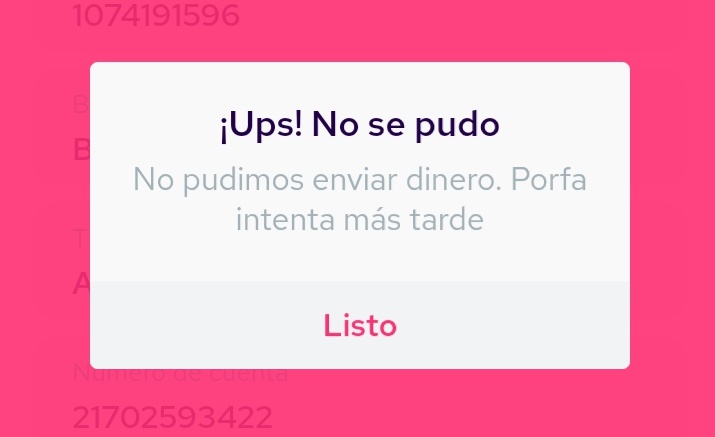 ORlandFER's tweet photo. @Nequi Malditos quiero mi plata..! https://t.co/NLEiEAeCUz
