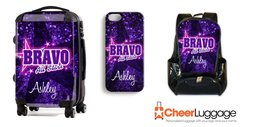 Cheerluggage's tweet photo. Bravo All Stars get your official personalized luggage, backpacks &amp; phone cases from Cheer Luggage ~ the trusted leader in custom luggage. Shop at https://t.co/KAwR3BbHnc.
#CheerLuggage #TeamLuggage #customluggage #travel #sportsgear #cheerleader https://t.co/dUMo6uXwx1