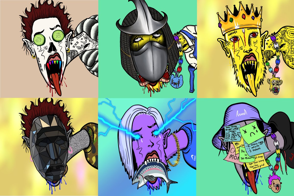 MINT IS LIVE! deadfreaks.com

max 3 per wallet, 1 tx per chain
cost: free

1. click on clock (connect wallet)
2. click on TV screen
3. select amount and Mint!

BSC/AVAX/POLY must be minted directly from contract 🔽🔽🔽