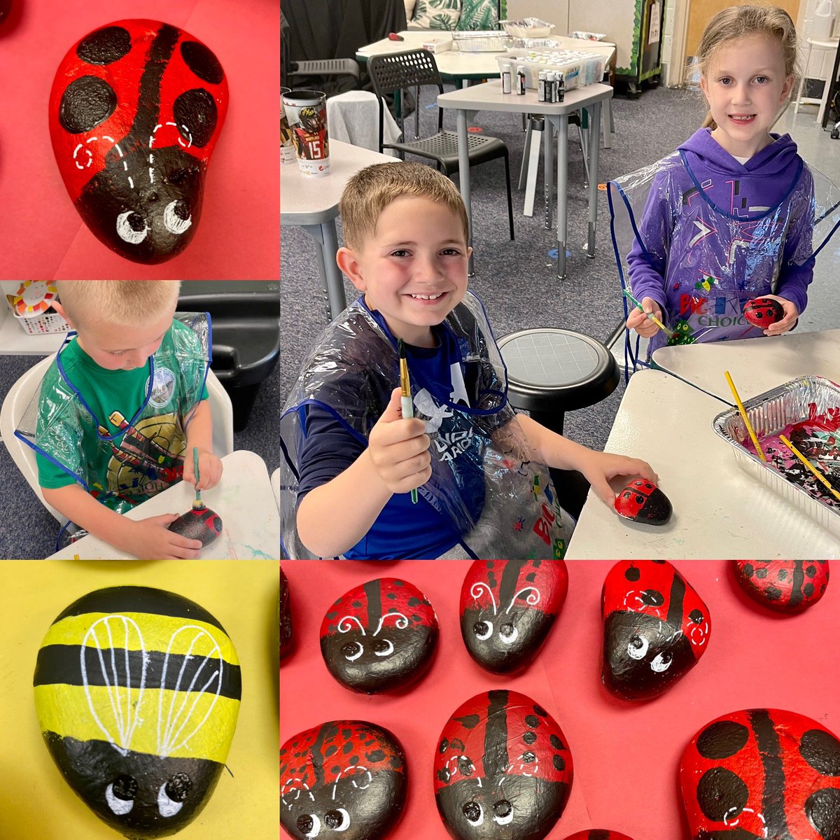 This weekend’s Environmental Fair is giving students <a href="/BodkinAACPS/">Bodkin Elementary</a> a chance to remind others to “Bee kind to pollinators” and use eco-friendly gardening practices. Look at the cute rocks they made for the fair.