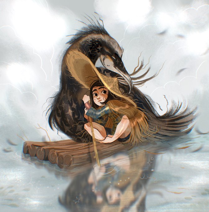 「long hair oversized animal」 illustration images(Latest)