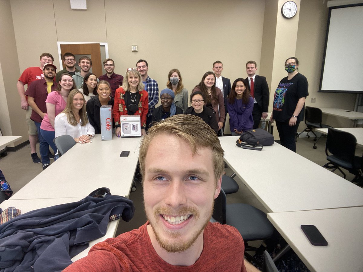 My last class with the seniors in the Lockheed Martin Leadership Institute. Will really miss Cohort 9!! <a href="/MUEngLdrInst/">Lilly Leadership Institute</a> <a href="/miamiuniversity/">Miami University</a> @CEC_STEMinist