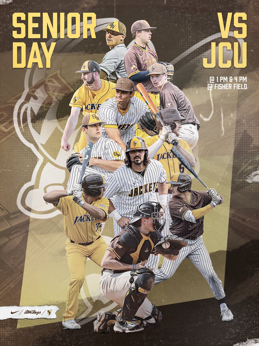 Senior Day is tomorrow at Fisher Field!
Thank you seniors! ❤️
#BWBoys #d3b