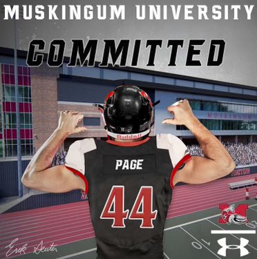 joshpage1528's tweet photo. Very excited to announce my commitment to Muskingum University to further my athletic and academic careers. I want to thank everyone who has helped and supported me all these years. @MuskingumUniv @MuskingumFB @WrestlingMuskie @CoachIeuter @Coach__Powell https://t.co/AenjywtOkc
