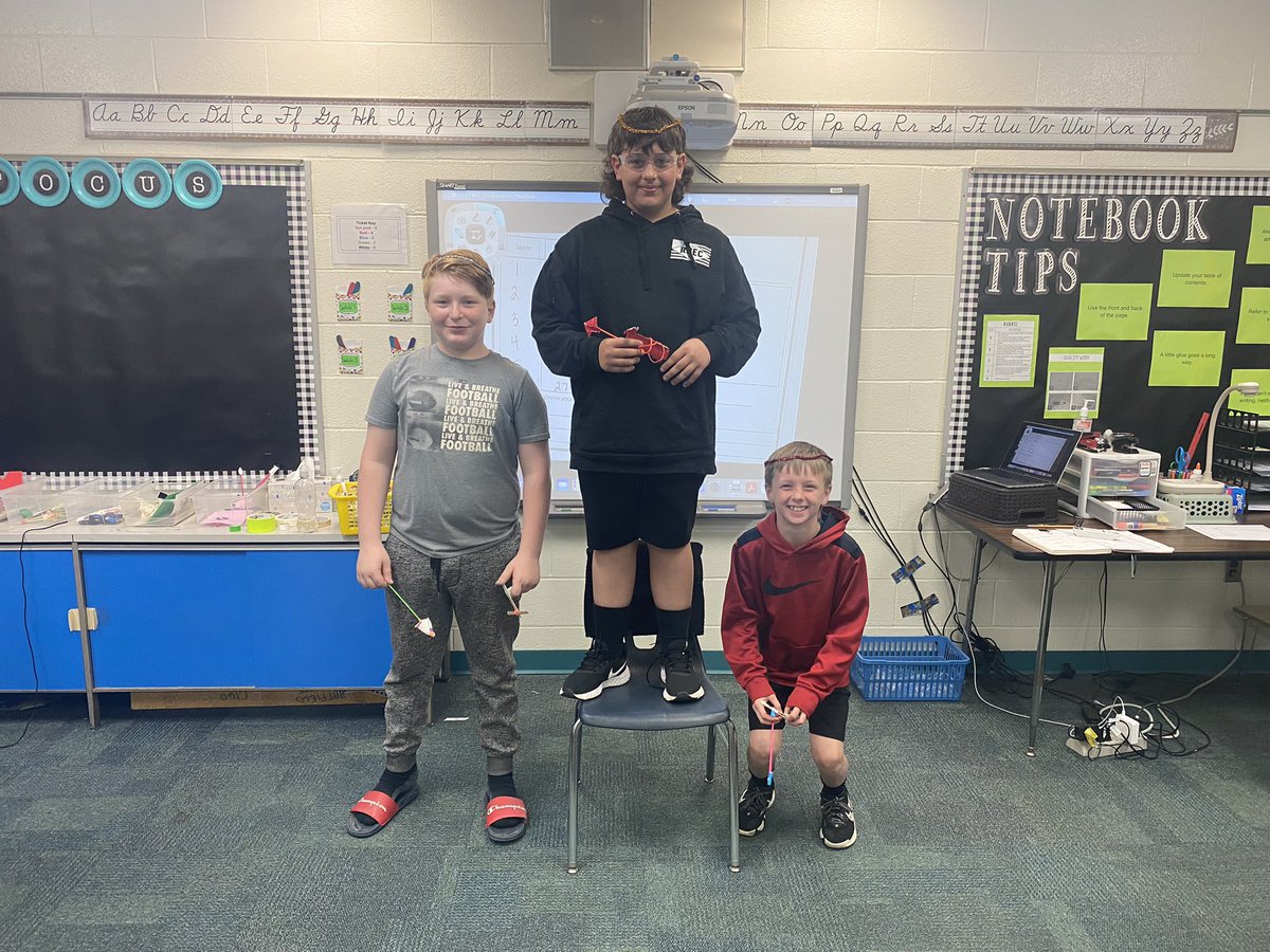 mrs_hatfield5's tweet photo. STEM Olympics archery medalists! 🥇@NREVSD_Monroe @NREVSD https://t.co/VEPhqL0RFh