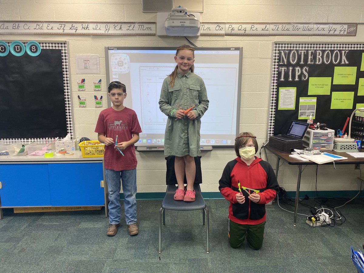 mrs_hatfield5's tweet photo. STEM Olympics archery medalists! 🥇@NREVSD_Monroe @NREVSD https://t.co/VEPhqL0RFh