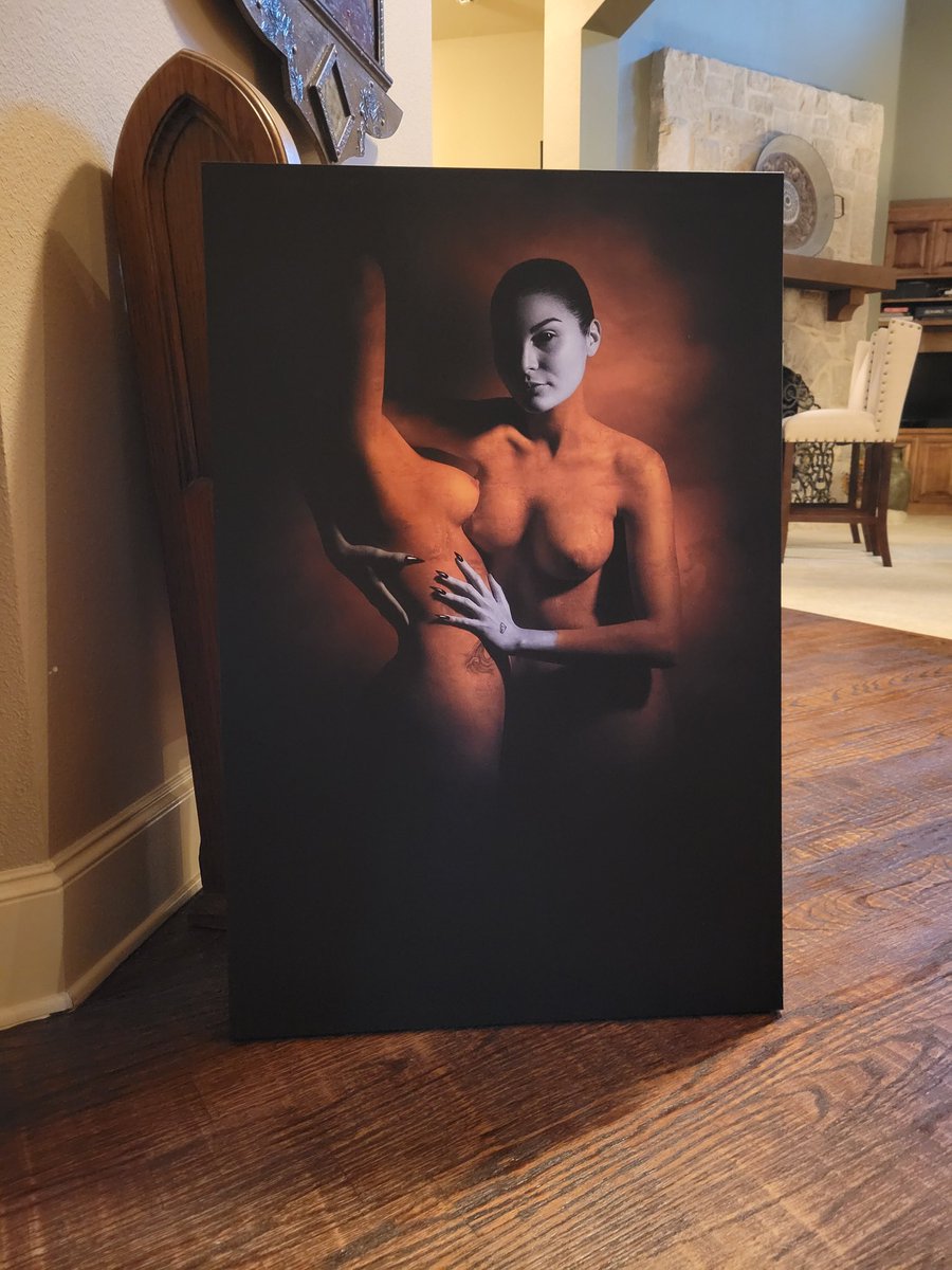 LeslieASpurlock's tweet photo. I was gifted this beautiful jpg from @dorinphotograph, so I ordered a canvas of it and will hang it in my nft gallery. https://t.co/yqZNuRWDO9