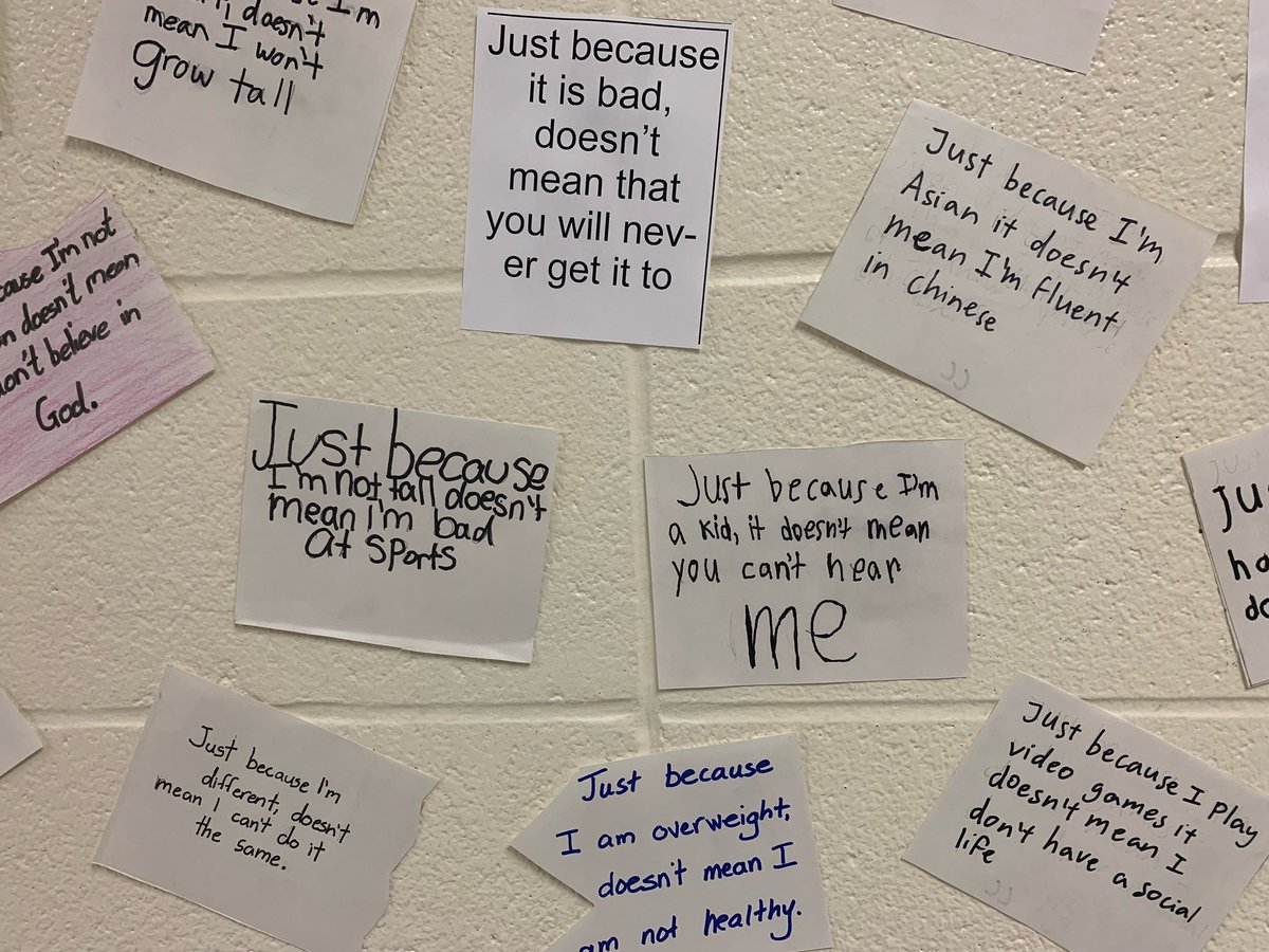 CastlemoreYRDSB's tweet photo. Just because… @yrdsbinclusion #identityaffirming #breakthestereotype https://t.co/m9uGlEJyqV