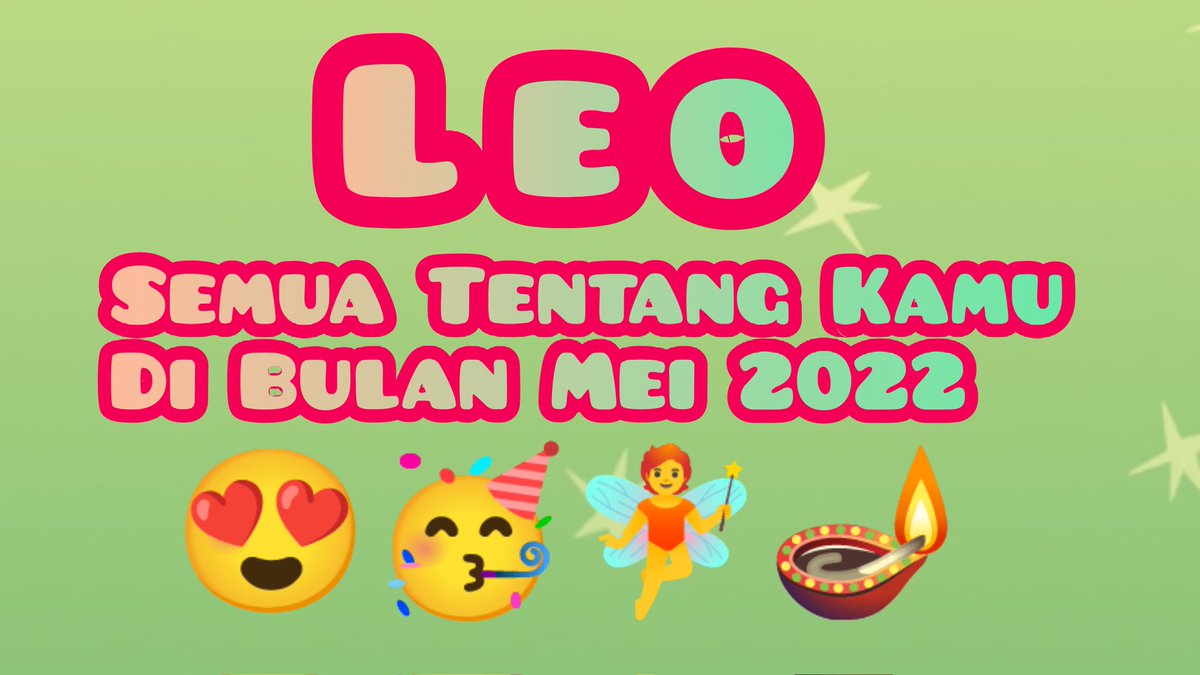 ria54940941's tweet photo. Leo Mei 2022 "semua tentang kamu"
Youtube Channel : sidra7tarot
https://t.co/4zaSvoIuvg https://t.co/4ga3BLIlNM