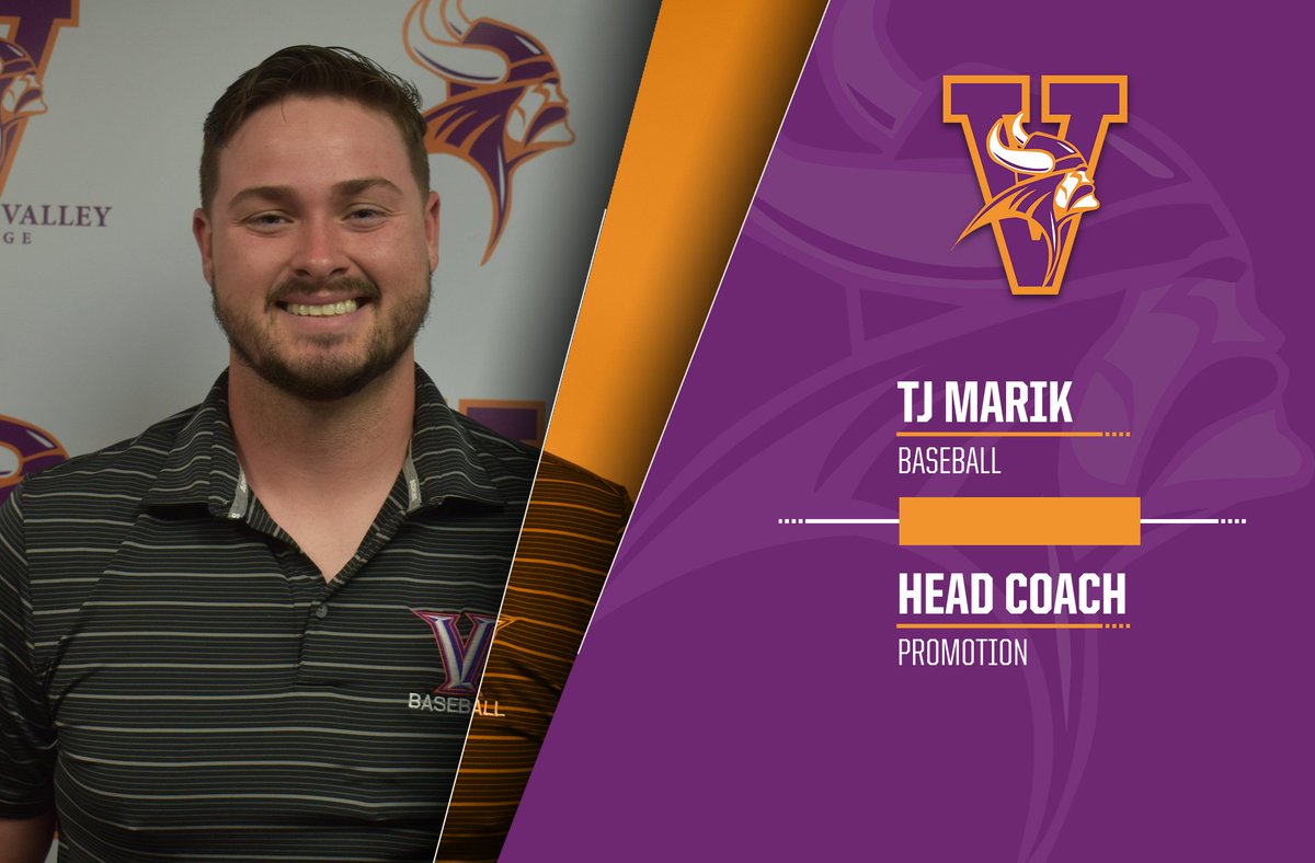 TJ Marik Promoted to Full-Time Head Coach of <a href="/BaseballValley/">Missouri Valley College Baseball</a>! #valleywillroll
valleywillroll.com/article/10811.…