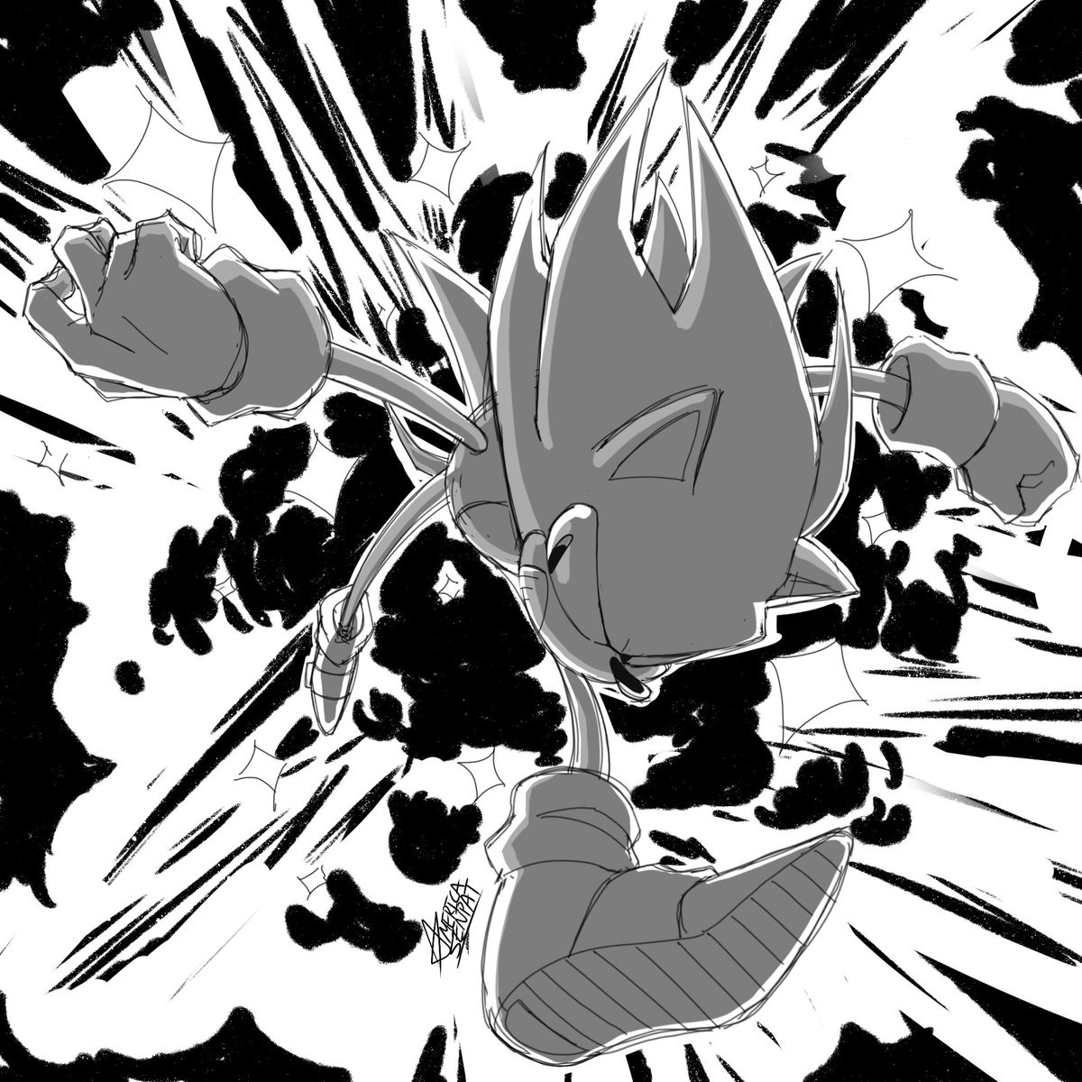 Doomsday Zone doodle 

#SonicTheHedgehog 
#Sonic 