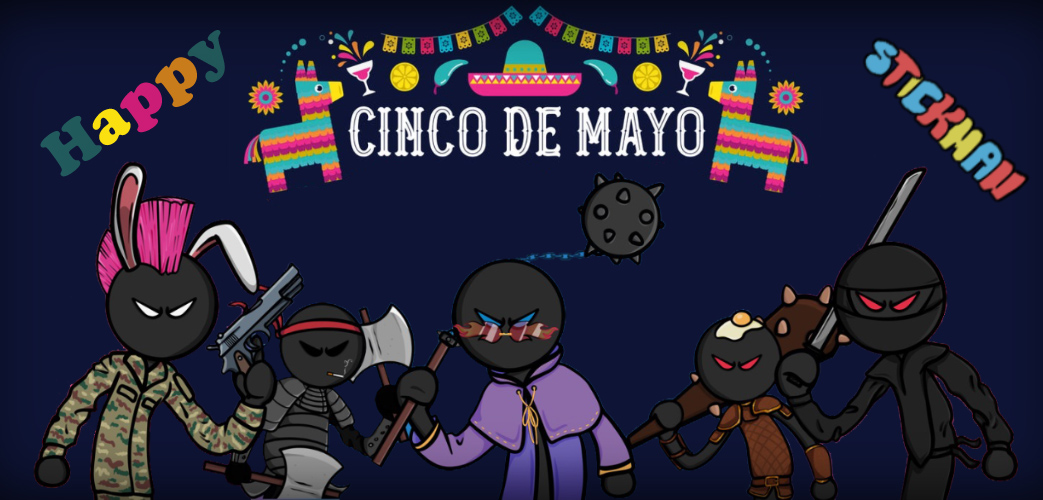 Happy 5 De Mayo <a href="/StickmanSagaNFT/">Stickman Saga</a> <a href="/AnakinStick/">Anakin Stickwalker</a> @realajaffleck <a href="/JukiverseNFT/">Lost in Jukiverse NFT</a> @alanthenftguy  #nft #p2e #P2EGame #Crypto #5DeMayo