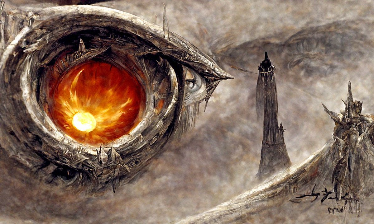 soi's tweet photo. Voyage's AI Art is having a friendly little art competition to see who can make the best "Eye Of Sauron" :) Join the discord at: https://t.co/PDRyOnCBXy and post your best stuff made with AI Art. Test it out here: https://t.co/Nl0ZqAheCI 

@voyageai @AiDungeon #AIArt https://t.co/2RifFyTLPh