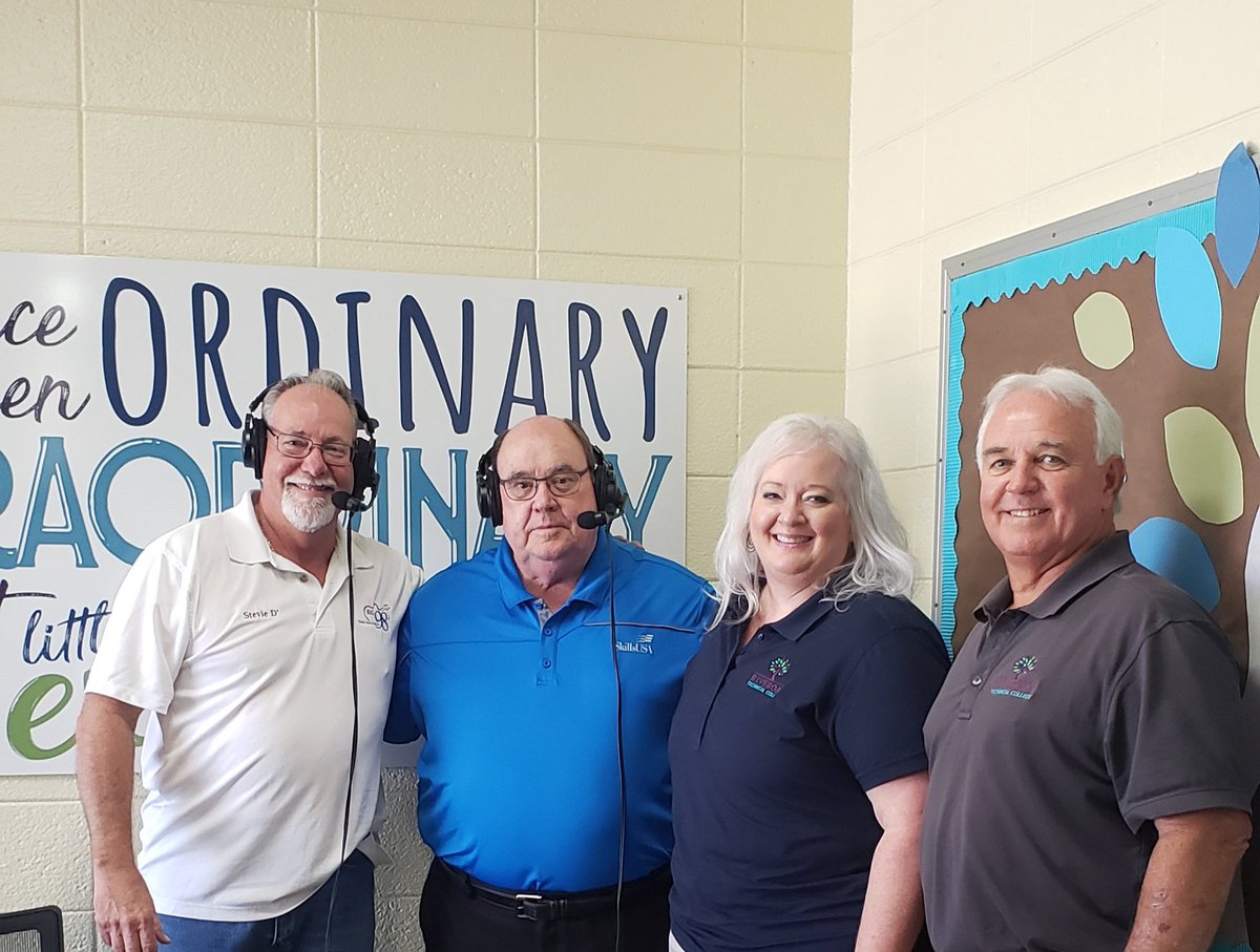What a fabulous day <a href="/suwanneertc/">RIVEROAK Technical College</a>! 22 dual-enrolled students signed letters of intent to return to RIVEROAK in the fall as adult students &amp; the Big 98.1 broadcasted from RTC showcasing our fabulous postsecondary programs.  #SkillsUSANationalSigningDay #SkillsUSA