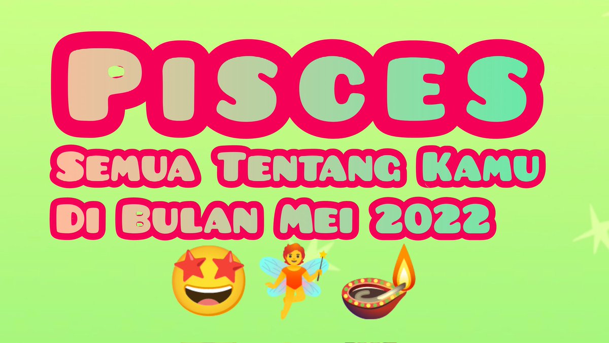 ria54940941's tweet photo. Pisces Mei 2022 "Semua Tentang Kamu"
Youtube Channel : Sidra 7 Tarot
https://t.co/l6Pqyr5u2d https://t.co/xCoTvPmOGY