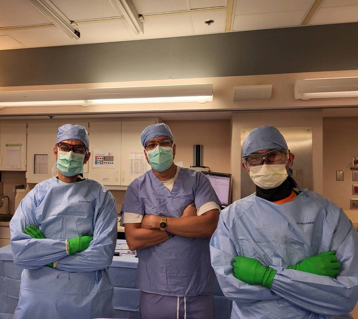 SansFluoroDoc (@sansfluorodoc) on Twitter photo First successful #Amulet implant at <a href="/MayoClinic/">Mayo Clinic</a> with the brilliant Dr. Ammar Killu: <a href="/akillumd/">Ammar Killu</a>, myself: <a href="/sansfluorodoc/">SansFluoroDoc</a>, and star fellow Rahul Dhawan. Looking forward to many more! <a href="/AbbottCardio/">Abbott Cardiovascular</a> #EPeeps First successful #Amulet implant at <a href="/MayoClinic/">Mayo Clinic</a> with the brilliant Dr. Ammar Killu: <a href="/akillumd/">Ammar Killu</a>, myself: <a href="/sansfluorodoc/">SansFluoroDoc</a>, and star fellow Rahul Dhawan. Looking forward to many more! <a href="/AbbottCardio/">Abbott Cardiovascular</a> #EPeeps