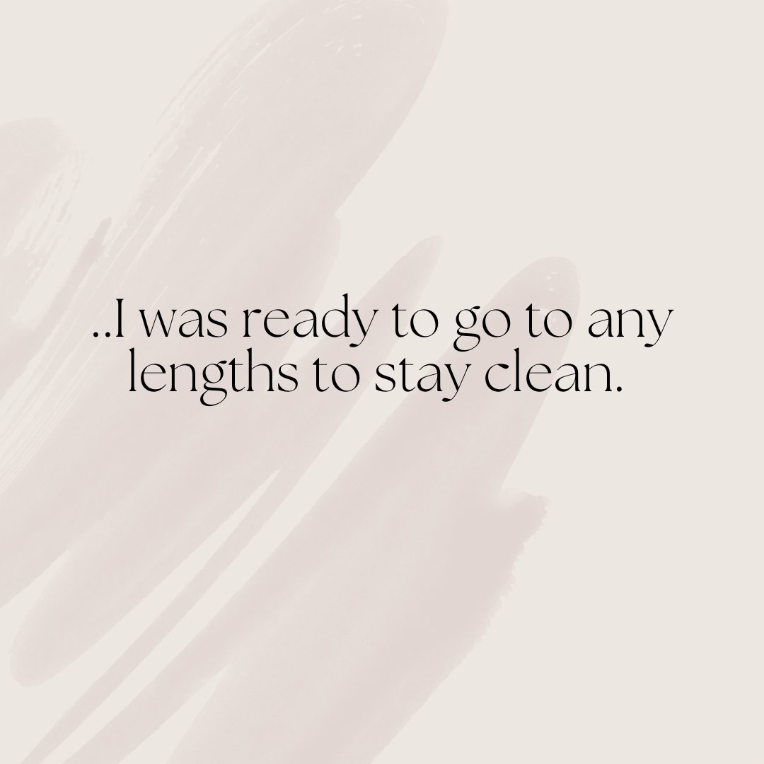 Just for Today: I am willing to go to any lengths to stay clean. I will become as open-minded and ready to take direction as I need to be.