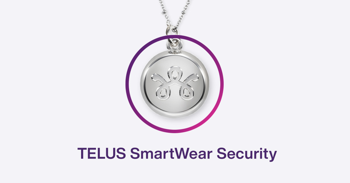 erinnlroberts's tweet photo. New product alert! My @TELUS team is proud to launch TELUS SmartWear Security, a line of wearable accessories that provide emergency support, 24/7 monitoring, and peace of mind. Learn how we're helping you feel secure at home or on the go: https://t.co/A5jv3W6Qd4 https://t.co/8pvYJxrwil