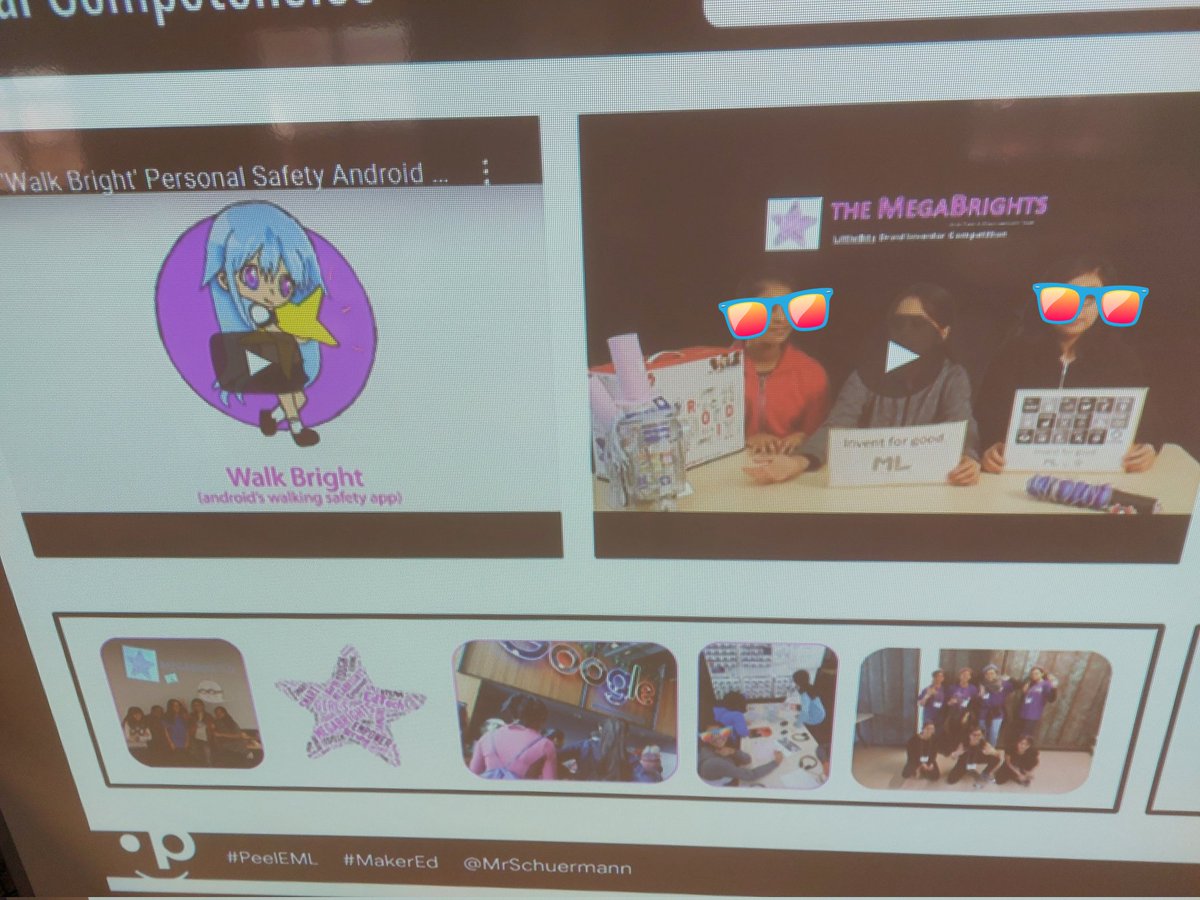 MrSchuermann's tweet photo. Educators reviewed innovative, empathetic solutions developed by @PeelSchools #PeelEML @MegaBrights modern learners who leveraged their 21C skills &amp; #DesignThinking to help their families &amp; communities. https://t.co/7WSW8BfH4j