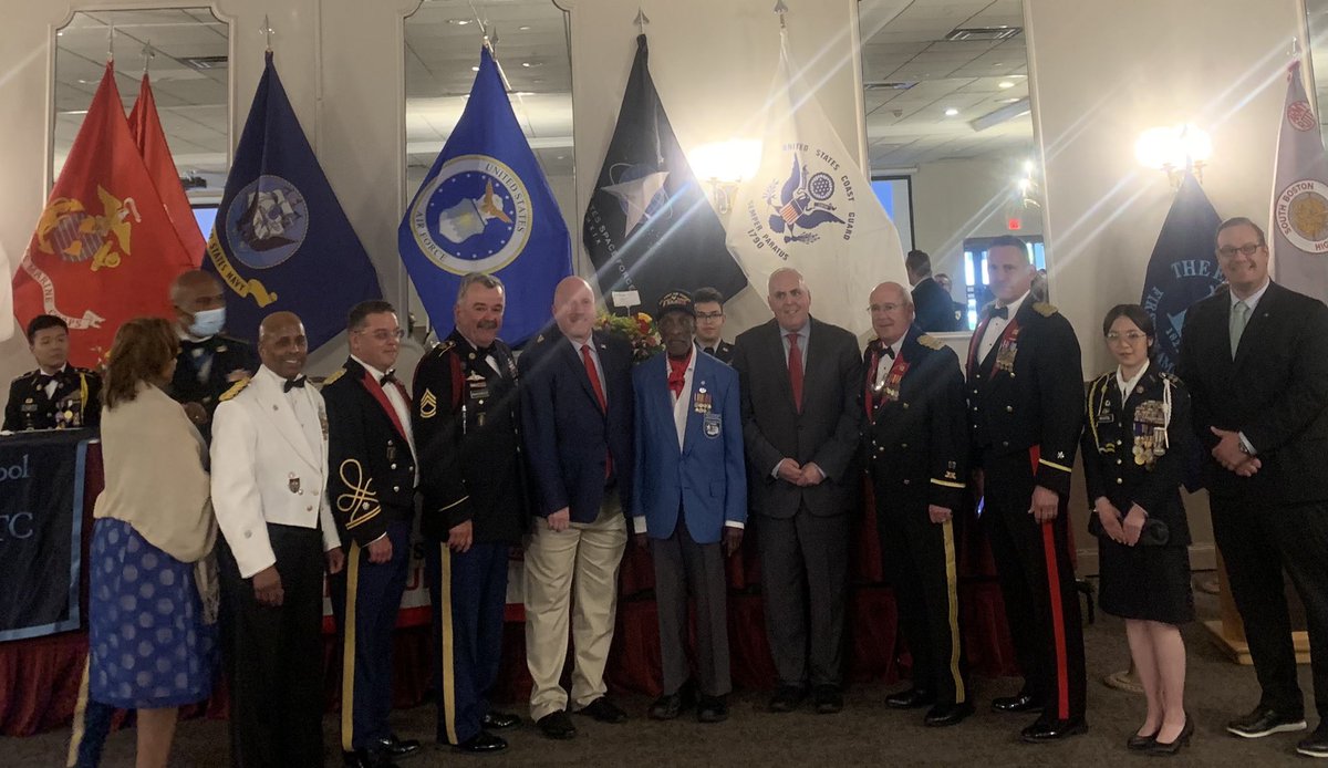 EdforBoston's tweet photo. It was an honor to attend tonight’s JROTC Military Ball, sponsored by the JROTC Cadets from English High School, South Boston Excel HS &amp; the Community Academy of Science &amp; Health. We are proud of these students for their hard work, community service and leadership development! https://t.co/eAyAZAzmWx