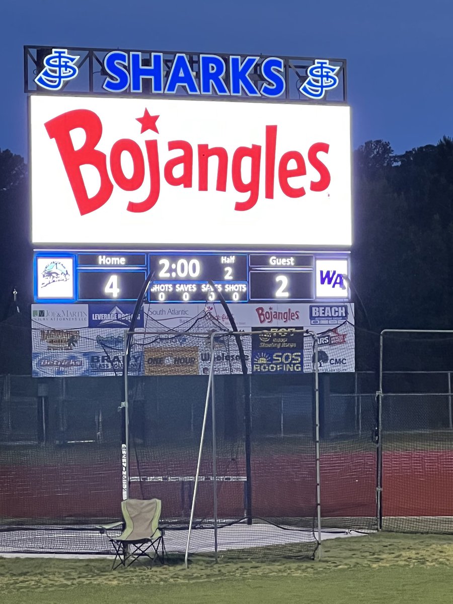 CoachKJacobs's tweet photo. Huge win tonight for the Lady Sharks Soccer team! The beat West Ashley 4-2 to advance them to the 3rd round of the State Playoffs. The Lady Sharks play Chapin Saturday! GO SHARKS!!! ⚽️💙🦈 @SJHSathletics  #gosharks #sjhssoccer #SCHSL #SCHSLPlayoffs https://t.co/hg0XaPBuDW