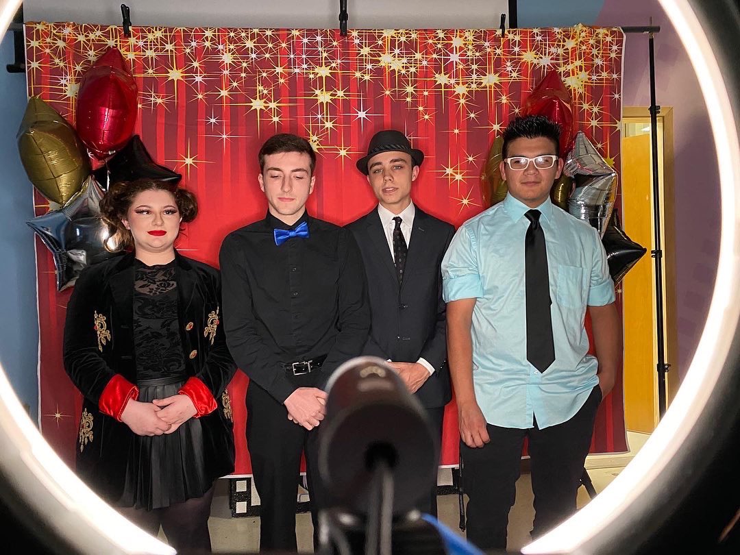 cpsbtv's tweet photo. TV Production students participated in a Virtual Red Carpet event with organizers of the Film Prize Jr. Louisiana Film Festival. The students produced four short films that will be featured at the film festival in Shreveport, May 13-15. https://t.co/dBMddS0OQ1