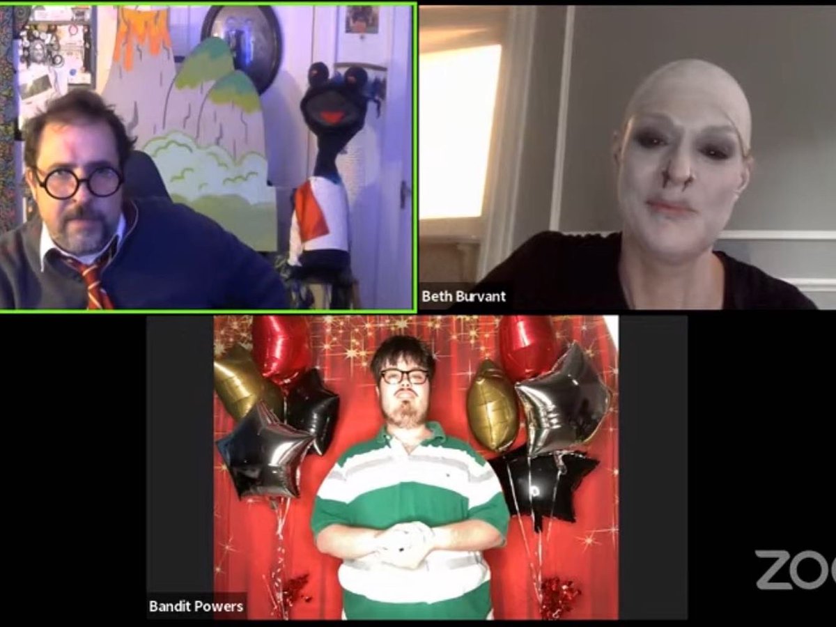 cpsbtv's tweet photo. TV Production students participated in a Virtual Red Carpet event with organizers of the Film Prize Jr. Louisiana Film Festival. The students produced four short films that will be featured at the film festival in Shreveport, May 13-15. https://t.co/dBMddS0OQ1