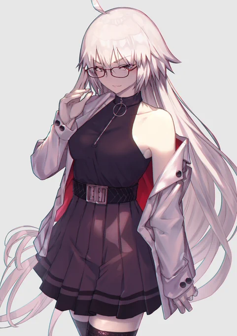 眼鏡をかけたジャンヌオルタ
#FGO 