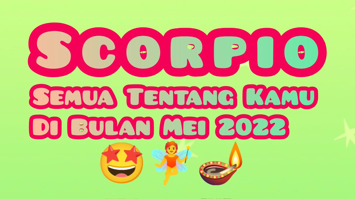 ria54940941's tweet photo. Scorpio Mei 2022 "SEMUA TENTANG KAMU"
Youtube Channel : Sidra 7 Tarot Wohttps://youtu.be/L28EDn9lWUk https://t.co/XwVZIhYon4