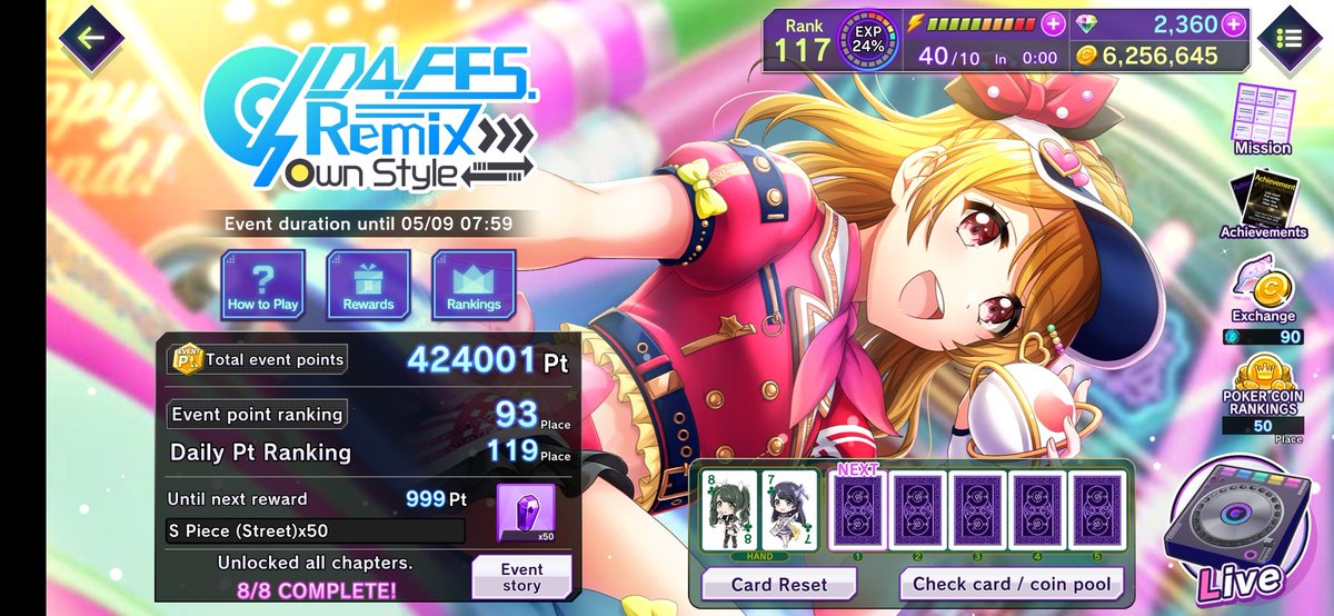 going live on Twitch with more D4DJ, stacking up on more event points. maybe some League of Legends after. come hang out! 😊

twitch.tv/EternalFire93