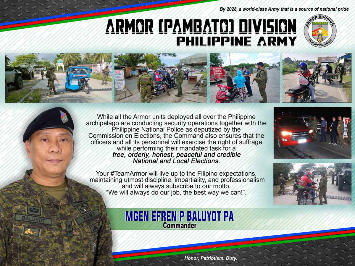 Armor (Pambato) Division, Philippine Army (@pambatodivision) on Twitter photo 
