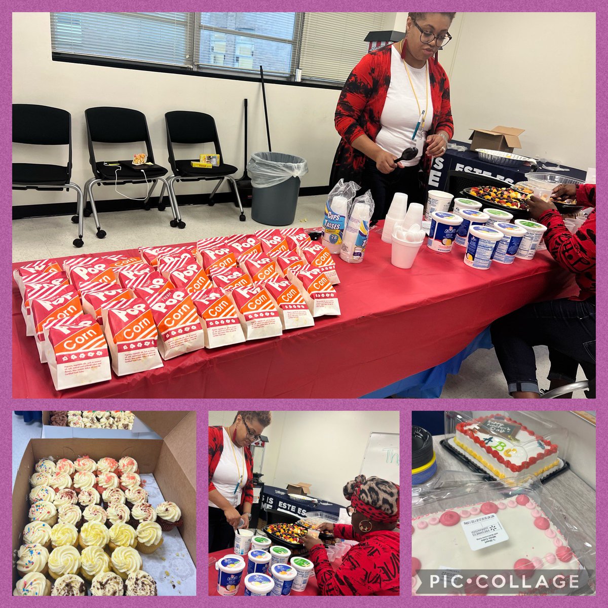 puentedisd's tweet photo. Just “poppin” in to give some sweet treats to our staff @YMLA_Florence #TeacherAppreciationWeek https://t.co/dNPYdOcra1