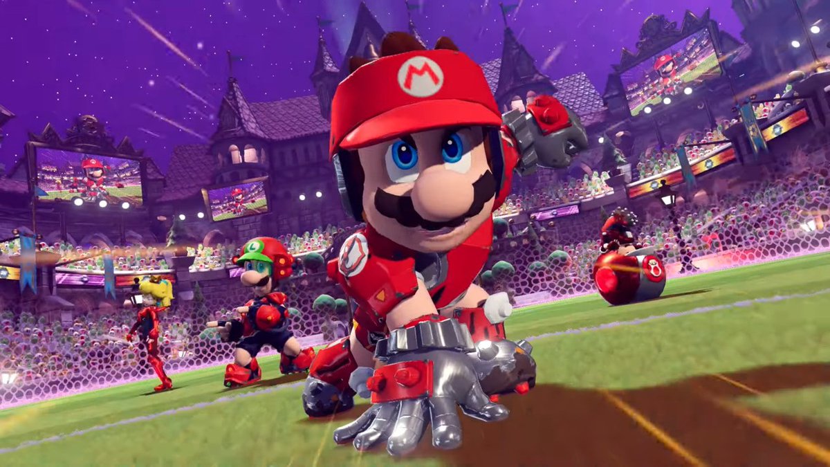nintendolife's tweet photo. Nintendo Releases New Introductory Video For Mario Strikers: Battle League https://t.co/X4QS3rk2ZG #Video #NintendoSwitch #UpcomingReleases #SuperMario #Japan https://t.co/LufcR2sKuW