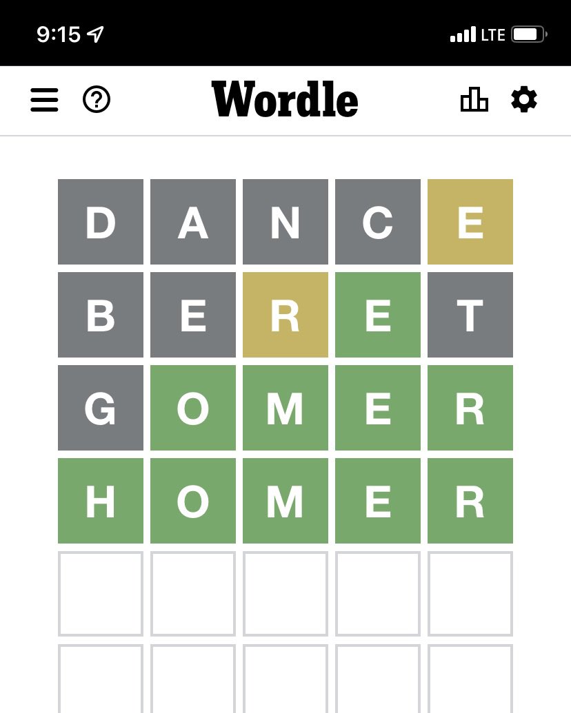 Veggie73's tweet photo. 4th try for me for the wordle of the day.  Took Byron Buxton only 3.  @MLBMTwins 
#gotwins #go-twins https://t.co/1fIhL9dbaJ