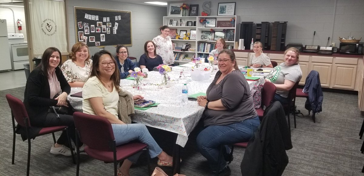 Voting and welcoming in a new SOS Board for the upcoming school year! We’re so lucky we have such an active and supportive PTO group! #wearelamphere