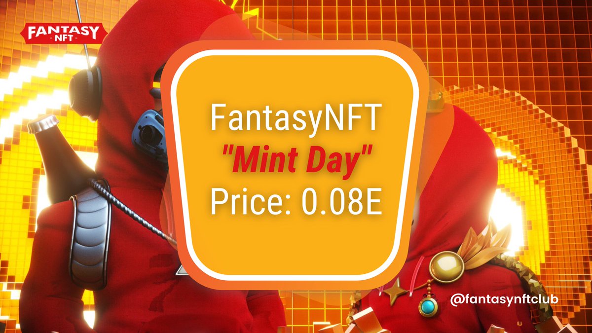fantasynftclub's tweet photo. 🔥Today is the day!🔥 
🗓Mint date:
1️⃣ WL +ShowMe mint:
May 6th 12:00-May 7th 24:00（36h）
2️⃣ FM:
May 7th 20:00-24:00（4h）
3️⃣ Public mint:
May 8th 0:00-sold out
4️⃣ OpenSea collection:
May 10th 0:00 (Reload to see your Fantasy NFT after the collection is created.) https://t.co/2Em7AYGO22