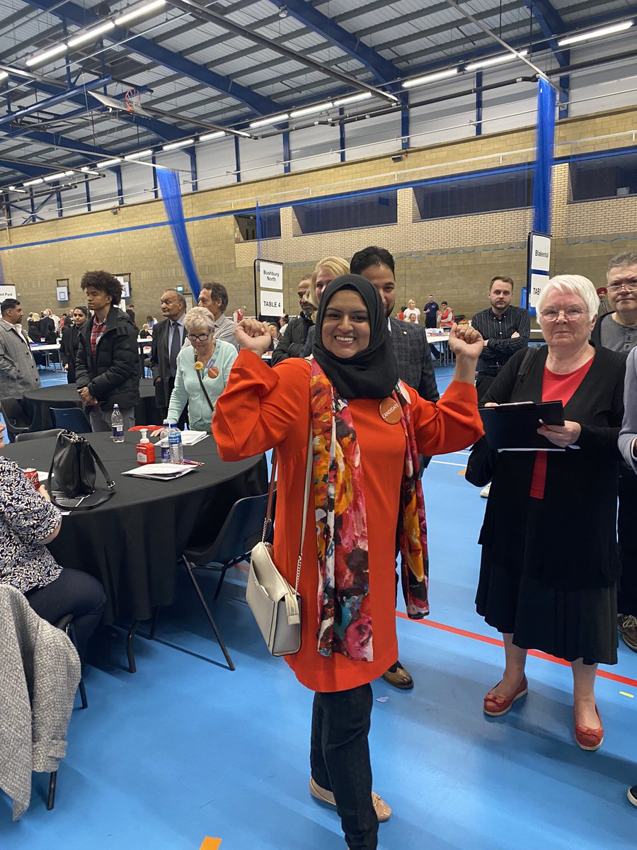Congratulations to Obaida Ahmed <a href="/CllrObaida/">Obaida Ahmed</a> on being re-elected as our #Labour Councillor for St Peter’s <a href="/WolvesCouncil/">Wolves Council</a>
#TransformingWolverhampton  #WolvesVote  #LocalElections2022