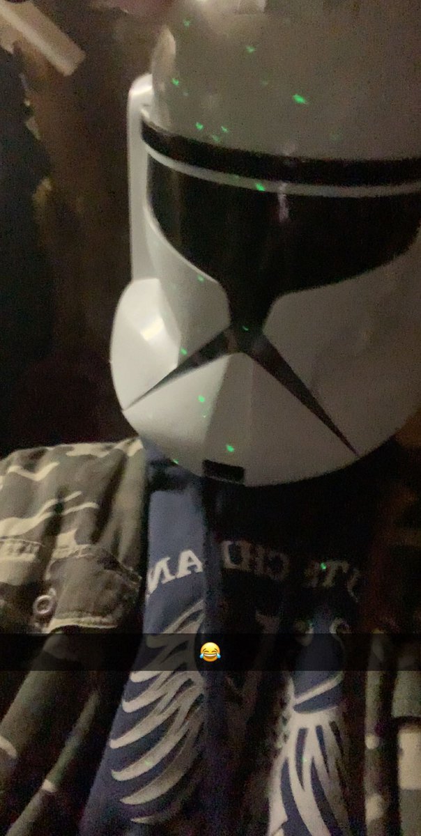 ImJusaFriend's tweet photo. If this gets one like, I’ll come back to twitch next week 😏 

(p.s I wish I had this helmet to where on stream 😂) https://t.co/o3QwmrucHg