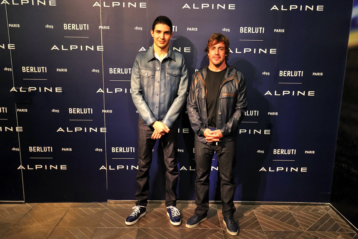 AlpineF1Team's tweet photo. #BerlutiXAlpine 👌 Tonight, we proudly announce our partnership with Berluti.

#MiamiGP https://t.co/QmDCGuTIkw