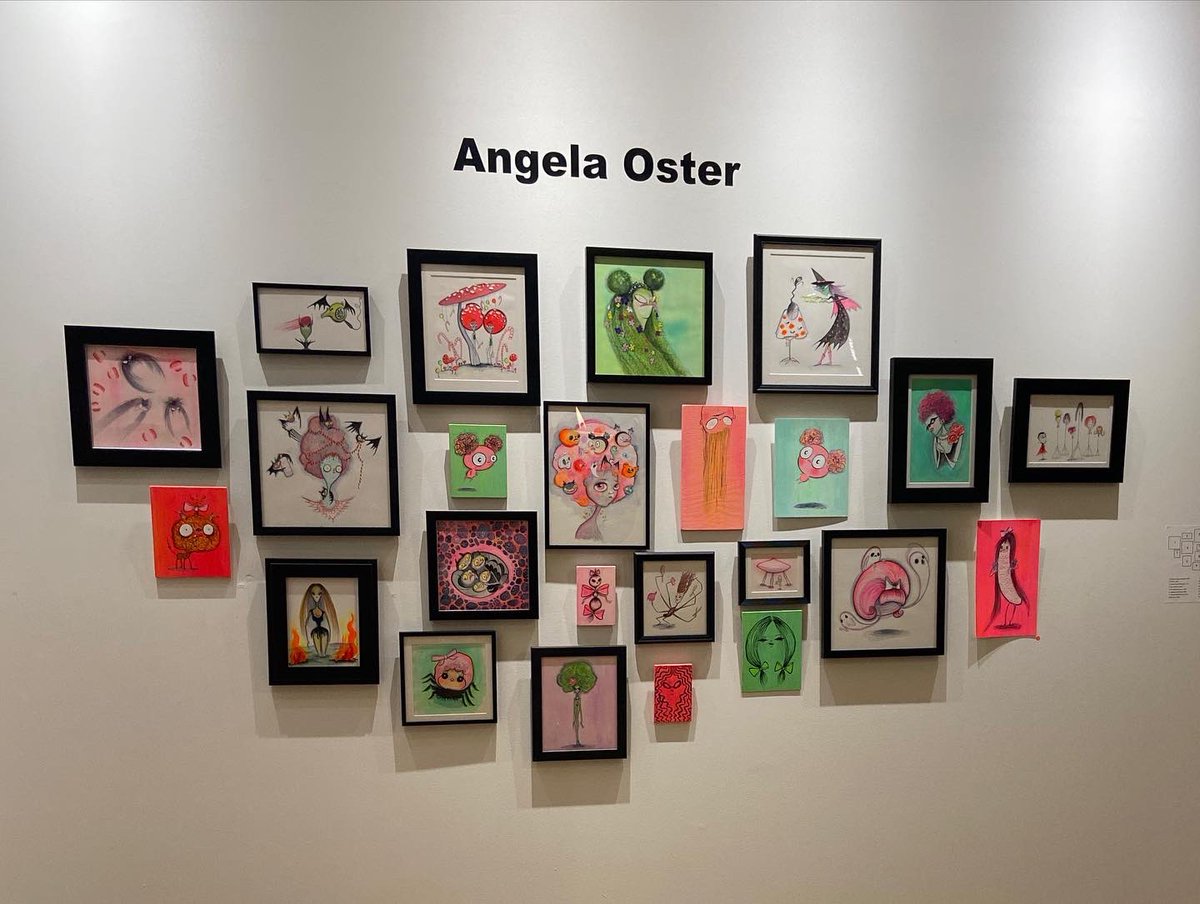 osterjoy's tweet photo. My heart is full after an opening @worthingtonyard - incredibly inspired by the other artists in the show! @SequoiaBostick https://t.co/1DwSj9aNg9