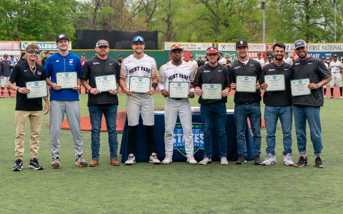 IUSAthletics's tweet photo. Your @RiverStatesConf Baseball Gold Glove award winners! Congrats to Brody Tanksley, Clay Woeste, Daunte DeCello, Trevor Campbell and Marco Romero! https://t.co/DpLgUVoXRM