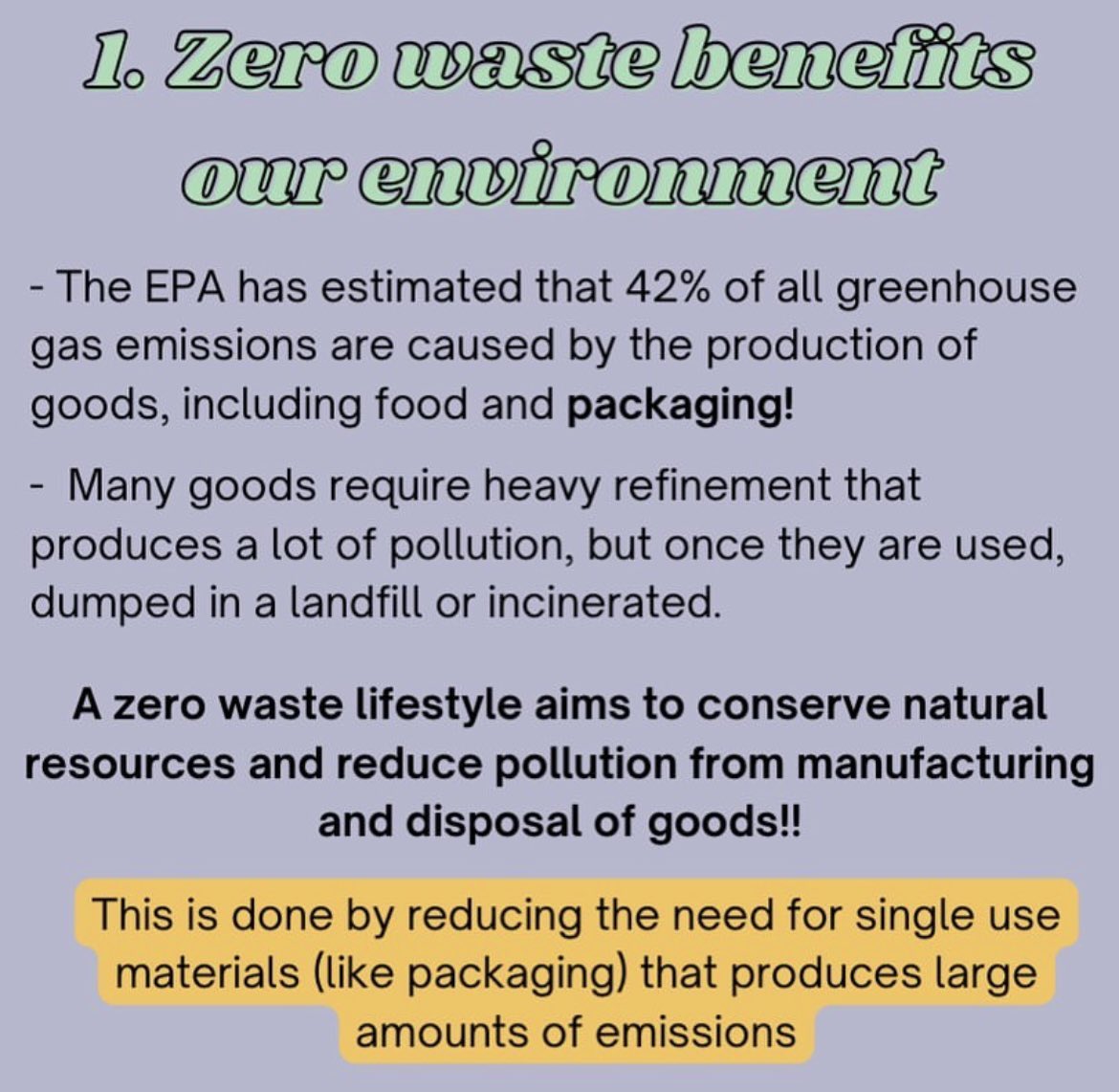 stjenviro's tweet photo. Hey Lions! Here’s some information on why we should try to be waste free! https://t.co/DyVG95isVV