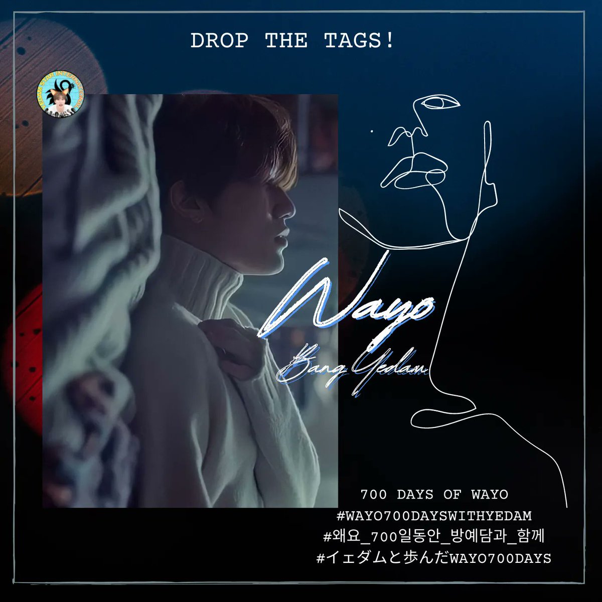 YedamStarIntl's tweet photo. 700 days since WAYO has been released. We are more than proud of you We will always be with in every successes and hardships in your journey. We love you so much.

700 DAYS OF WAYO
#Wayo700DaysWithYedam
#왜요_700일동안_방예담과_함께
#イェダムと歩んだWAYO700DAYS 
@treasuremembers https://t.co/2lQxY5M9jV