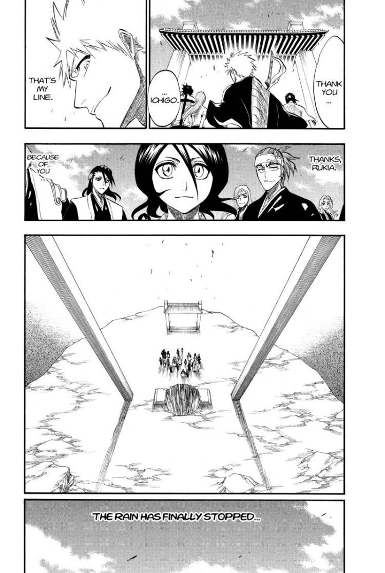 Sayonara, Zeon Sensei on Twitter "Killafoe1 The best part about Bleach ending at the Seireitei