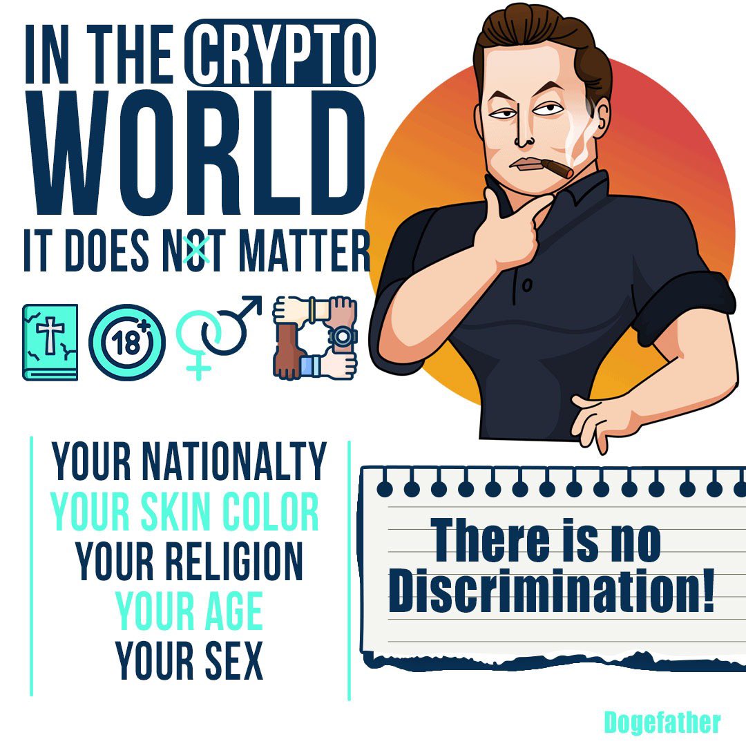 dogefathereco's tweet photo. For a decentralized world,
For a free and safe world... Let’s Make Memecoins great again 😎 #dogefather #crypto #memecoins #Decentralized https://t.co/PfWuUfXJMM